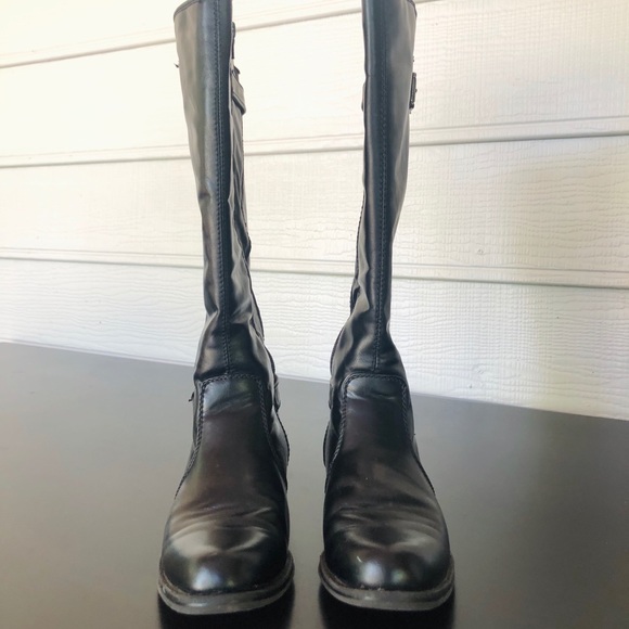 Bass Black Knee High Boots - Picture 2 of 3